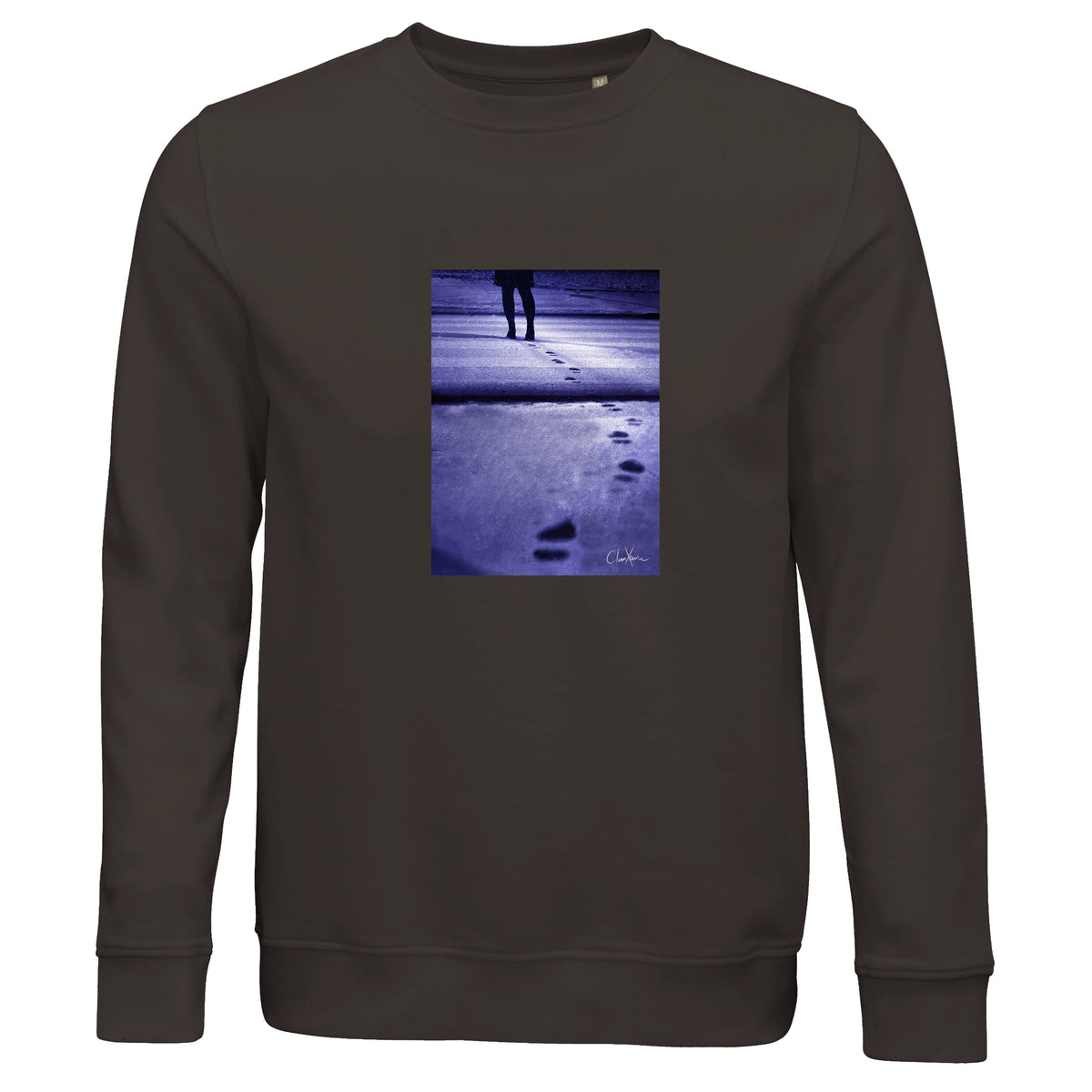 Faith - "The Unwritten Path" Sweatshirt deep charcoal grey 1
