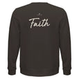 Faith - "The Unwritten Path" Sweatshirt deep charcoal grey 2