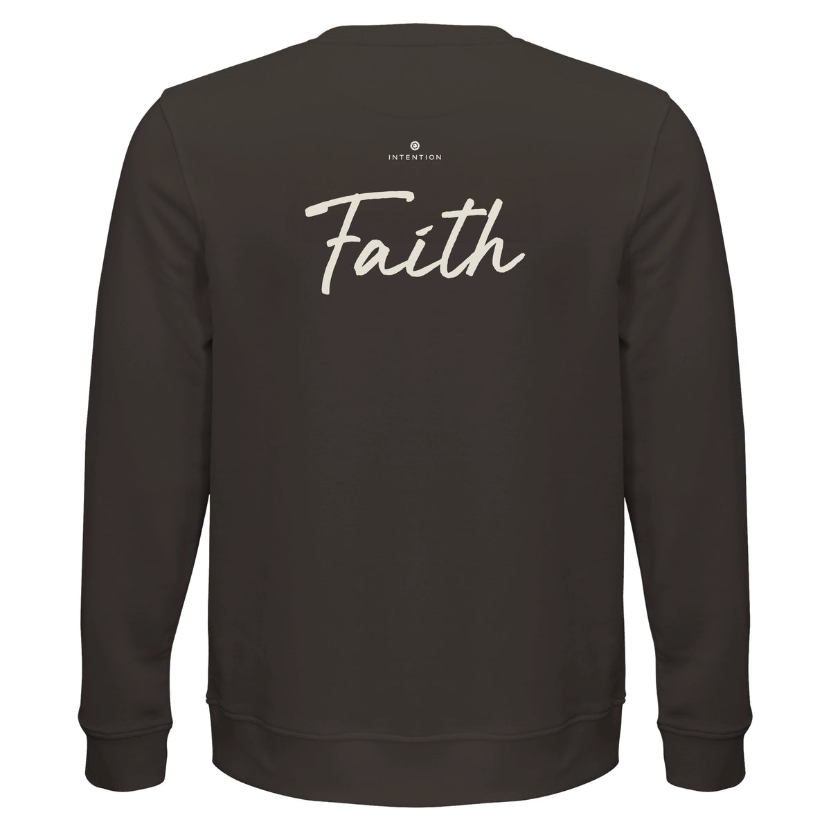 Faith - "The Unwritten Path" Sweatshirt deep charcoal grey 2