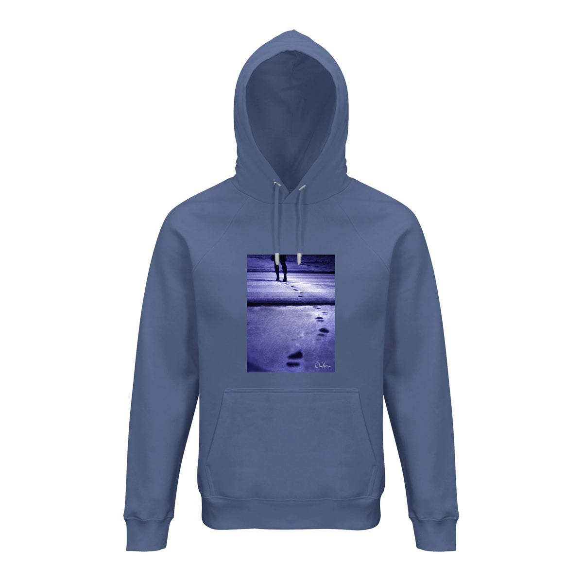 Faith - "The Unwritten Path" Hoodie Blue 1