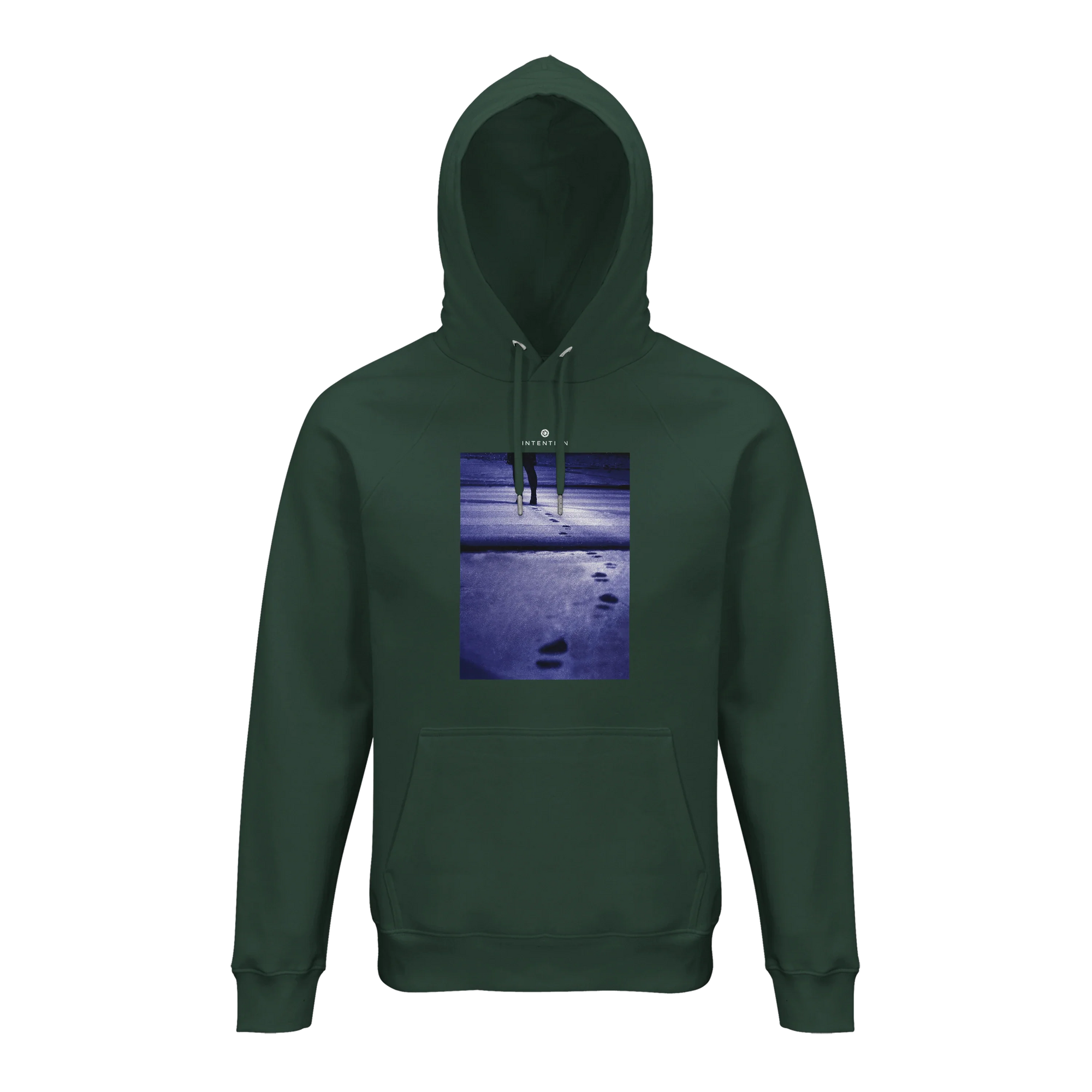 Faith - "The Unwritten Path" Hoodie Bottle Green 1