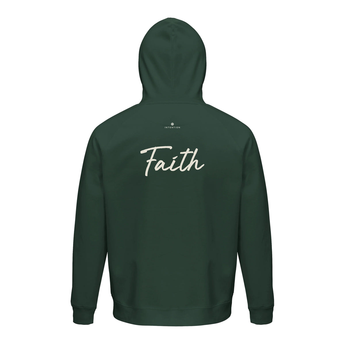 Faith - "The Unwritten Path" Hoodie Bottle Green 2