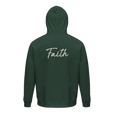 Faith - "The Unwritten Path" Hoodie Bottle Green 2