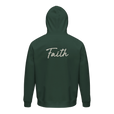 Faith - "The Unwritten Path" Hoodie Bottle Green 2