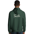 Faith - "The Unwritten Path" Hoodie Bottle Green 4