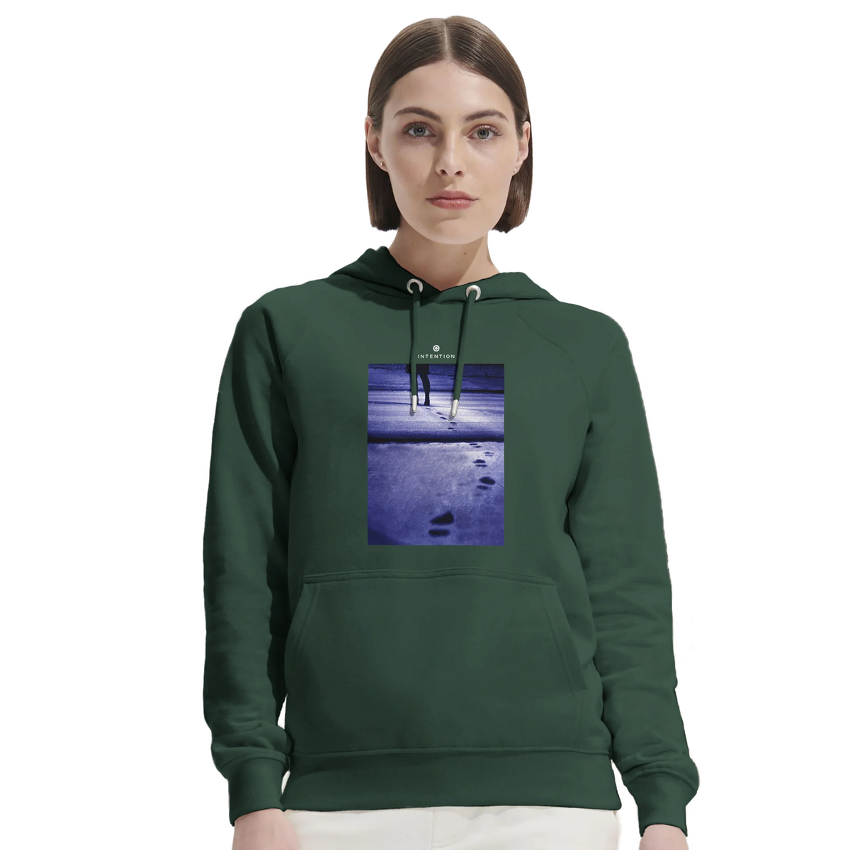 Faith - "The Unwritten Path" Hoodie Bottle Green 5