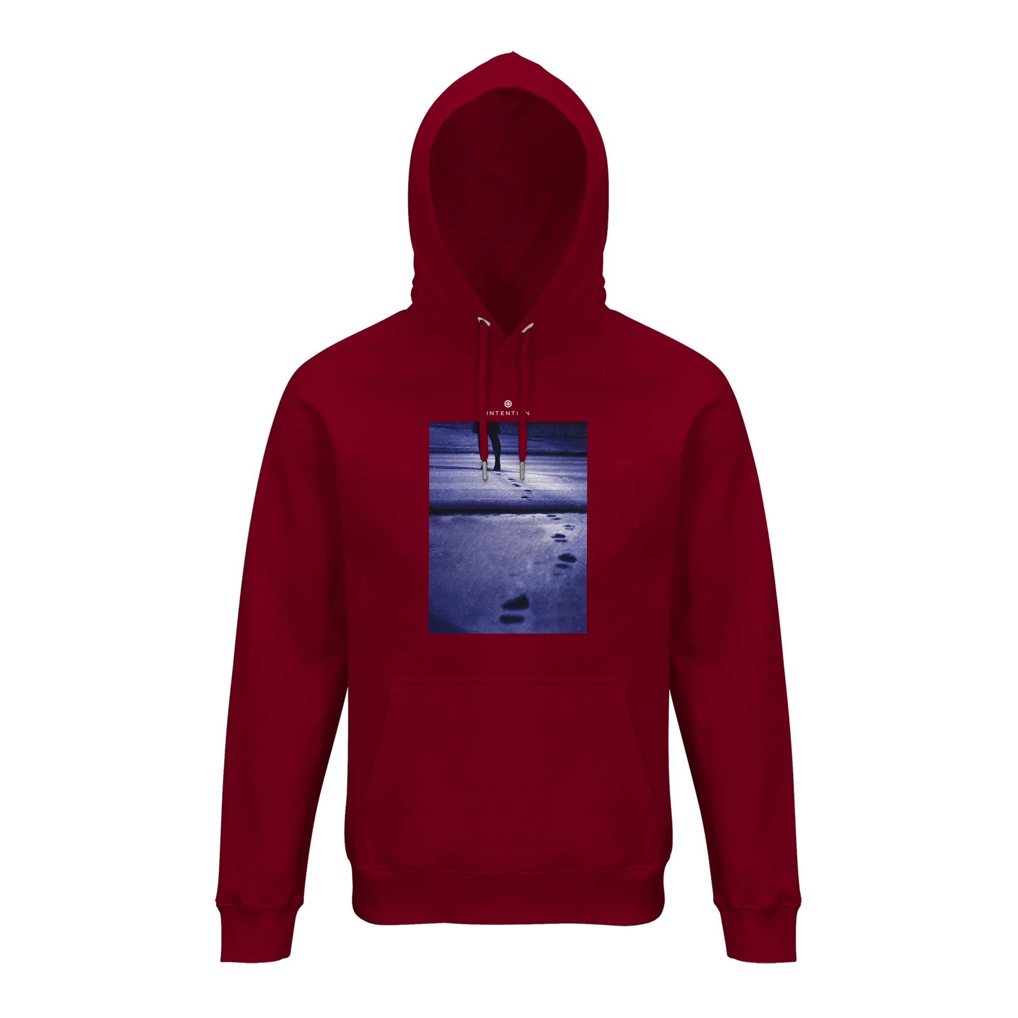 Faith - "The Unwritten Path" Hoodie Burgundy 1