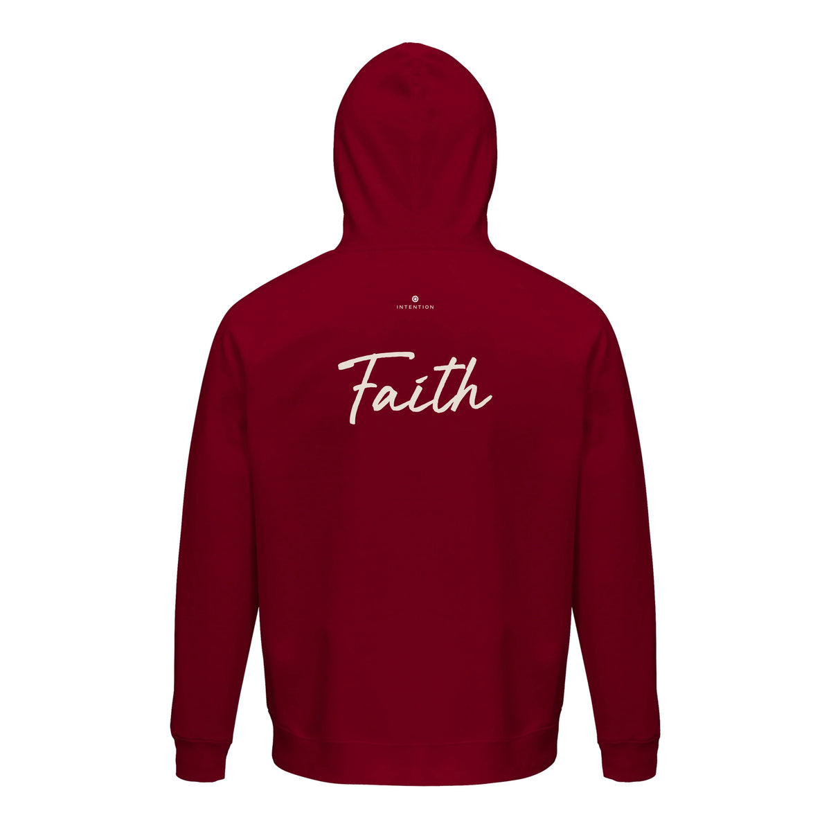 Faith - "The Unwritten Path" Hoodie Burgundy 2