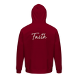 Faith - "The Unwritten Path" Hoodie Burgundy 2