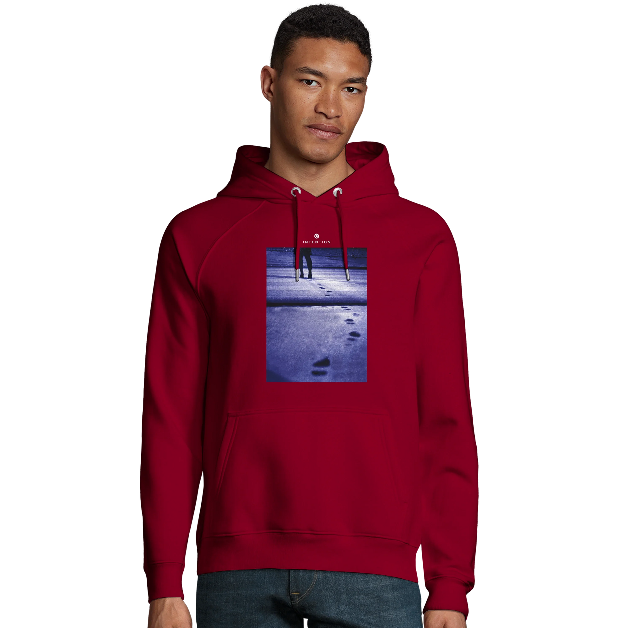 Faith - "The Unwritten Path" Hoodie Burgundy 3