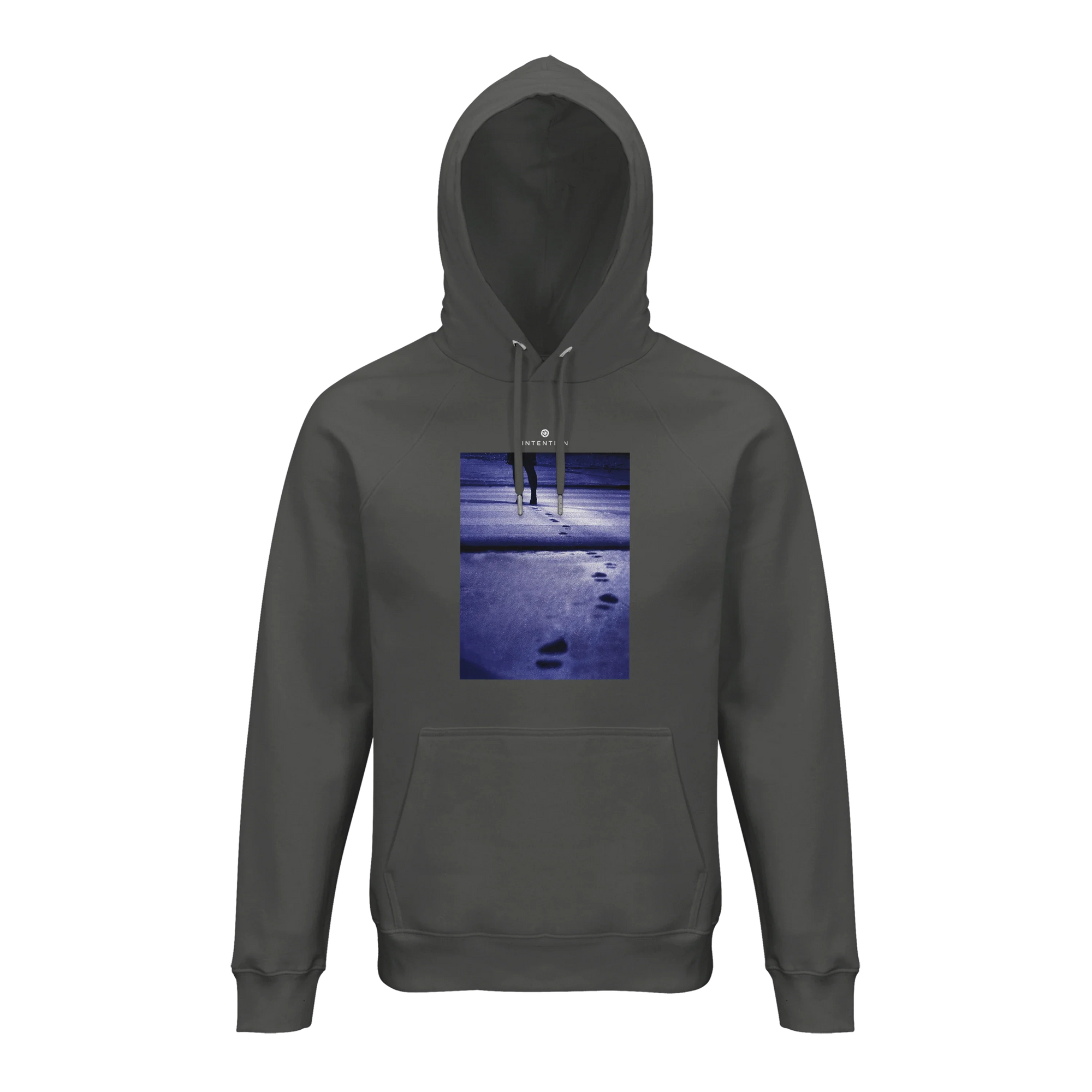 Faith - "The Unwritten Path" Hoodie charcoal melange 1