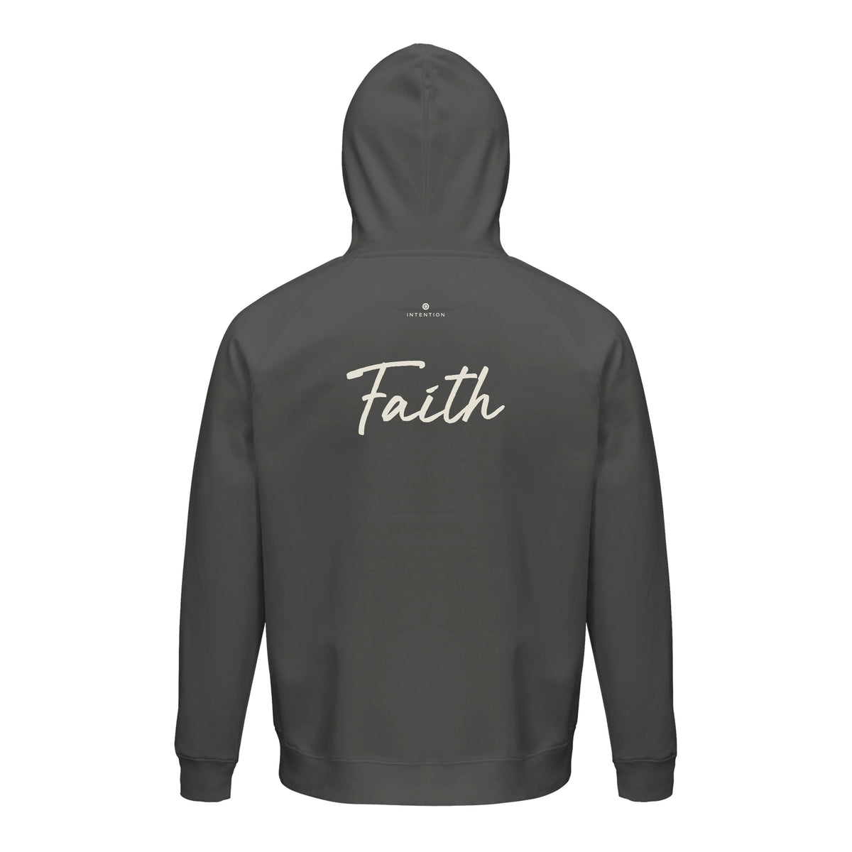 Faith - "The Unwritten Path" Hoodie charcoal melange 2