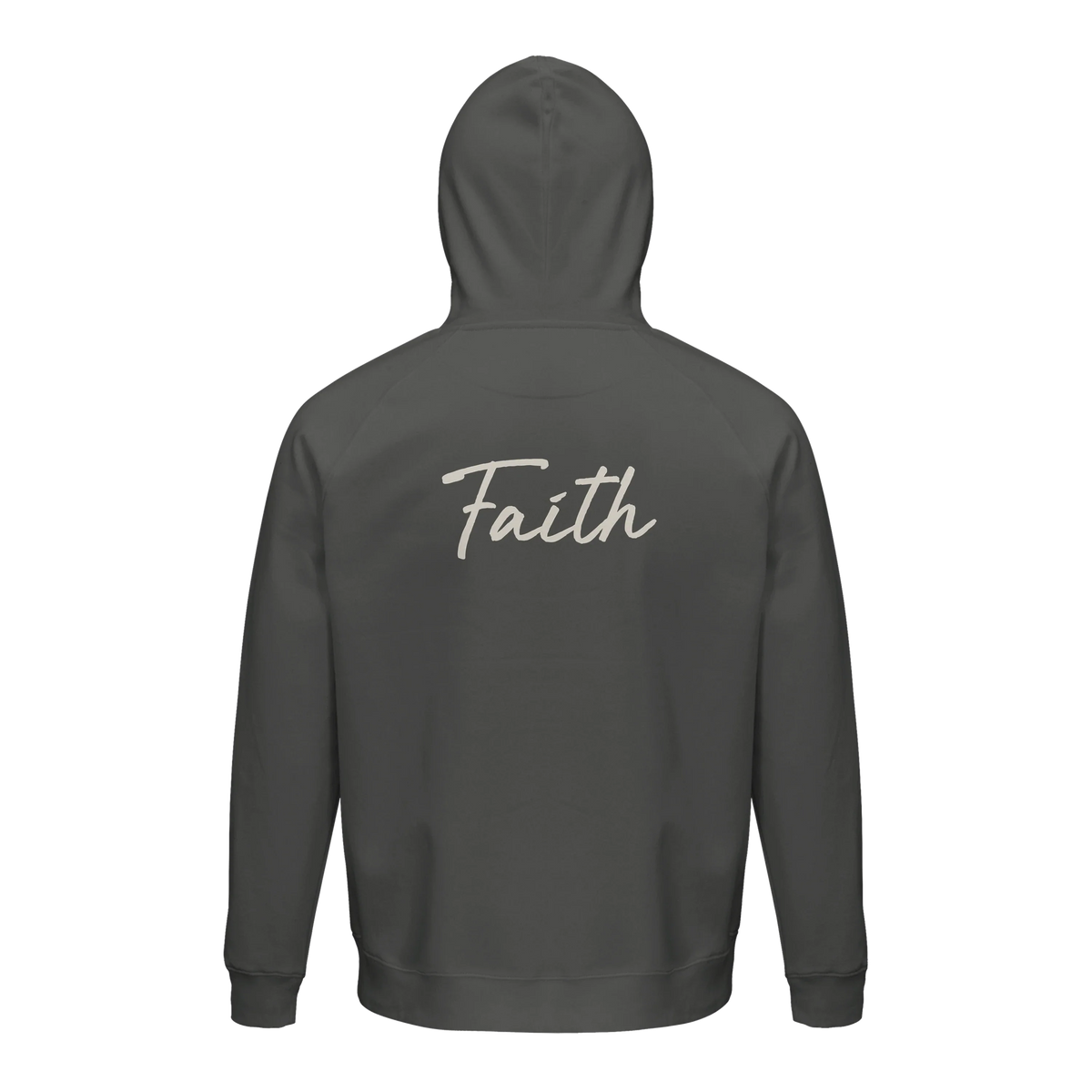 Faith - "The Unwritten Path" Hoodie charcoal melange 2