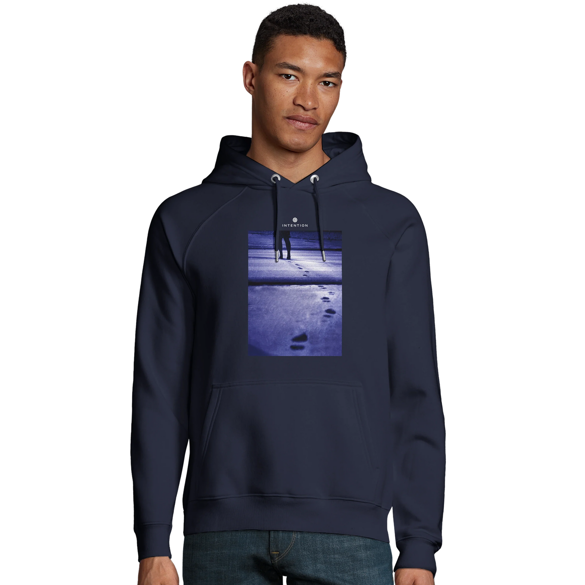 Faith - "The Unwritten Path" Hoodie French Navy 3