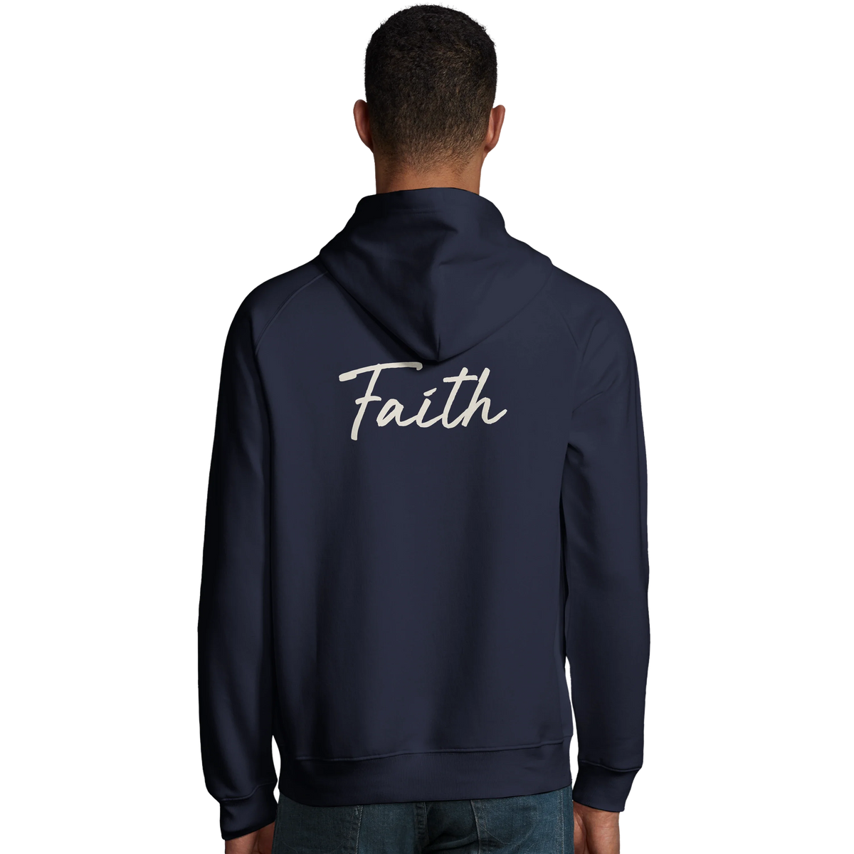 Faith - "The Unwritten Path" Hoodie French Navy 4