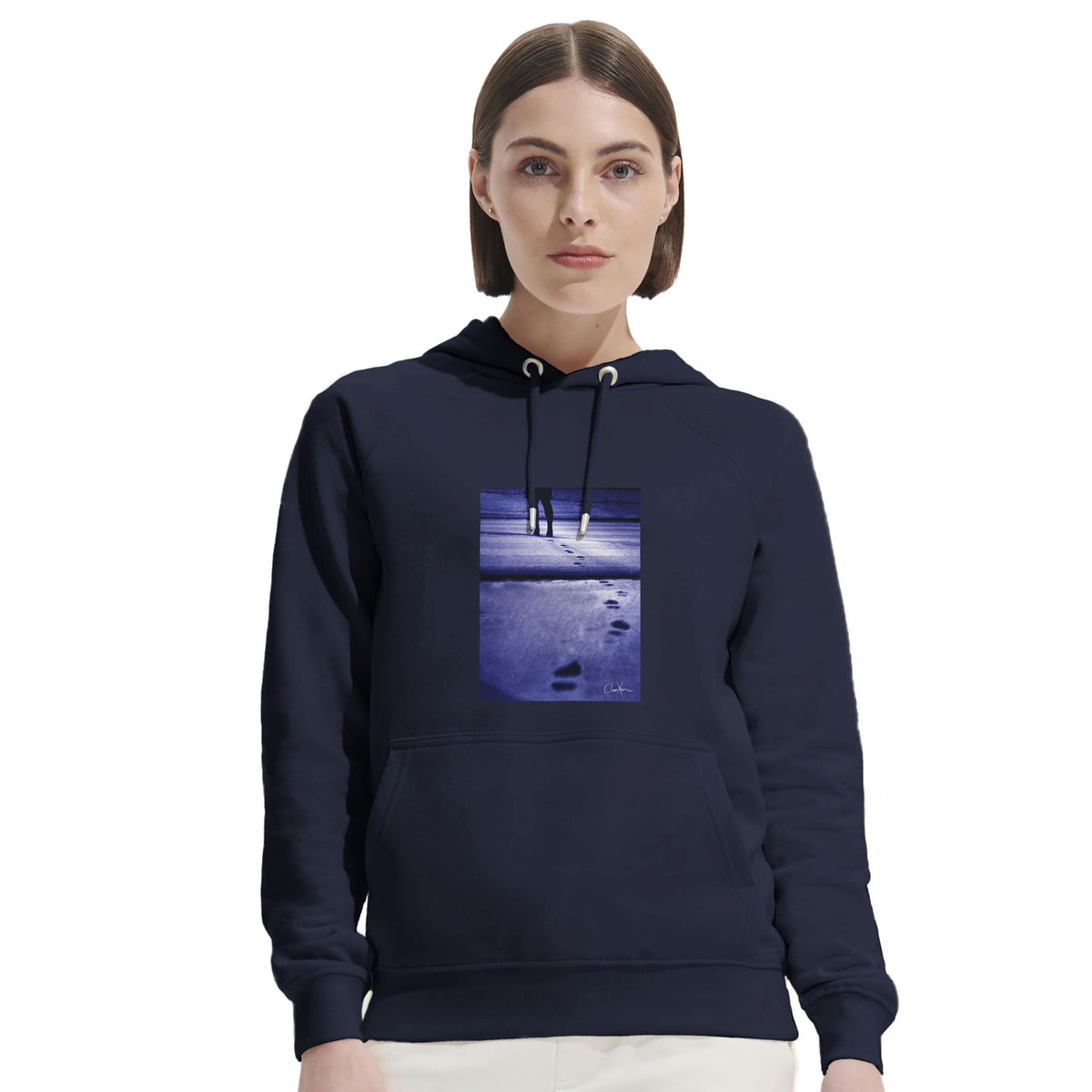 Faith - "The Unwritten Path" Hoodie French Navy 5