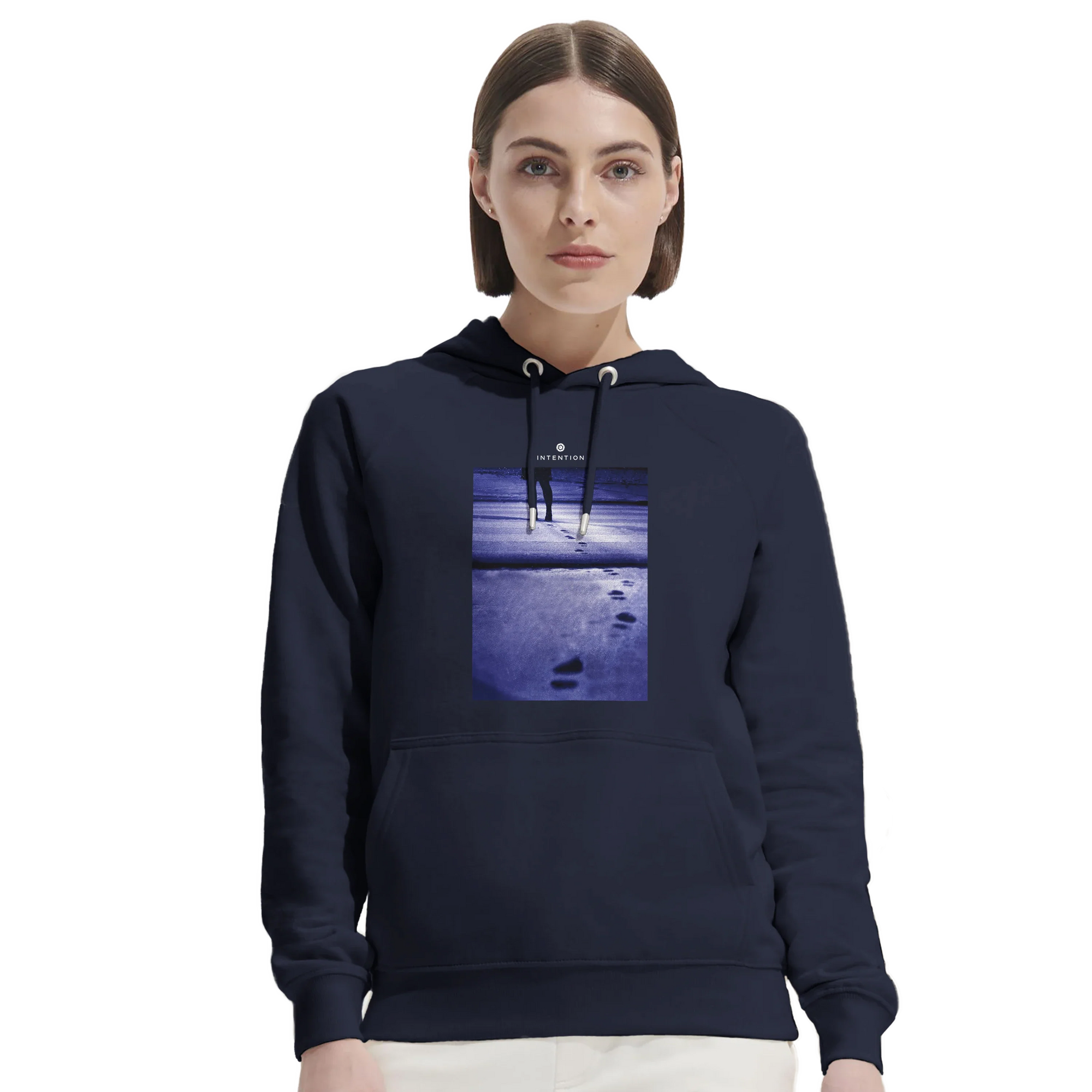 Faith - "The Unwritten Path" Hoodie French Navy 5