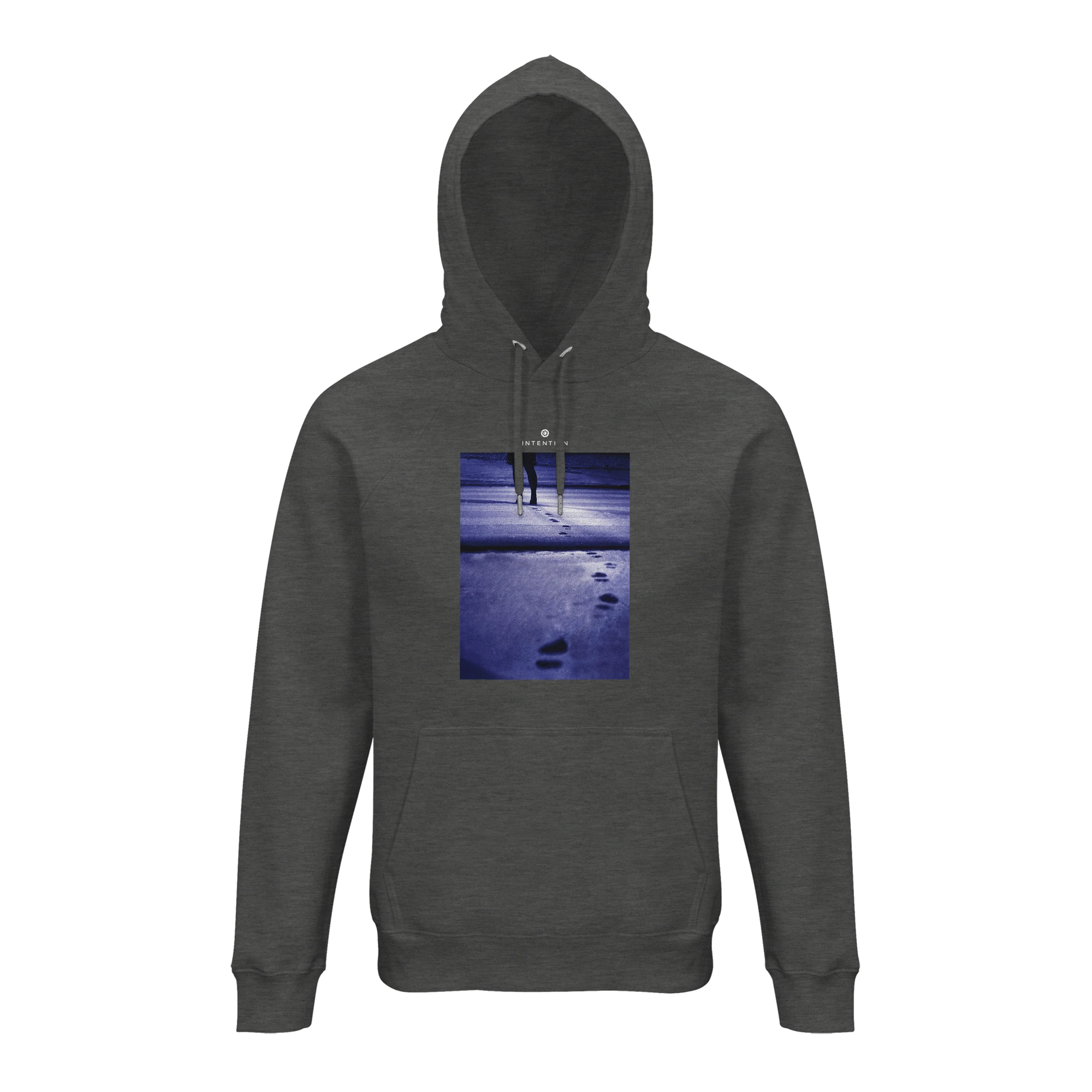 Faith - "The Unwritten Path" Hoodie Grey Melange 1