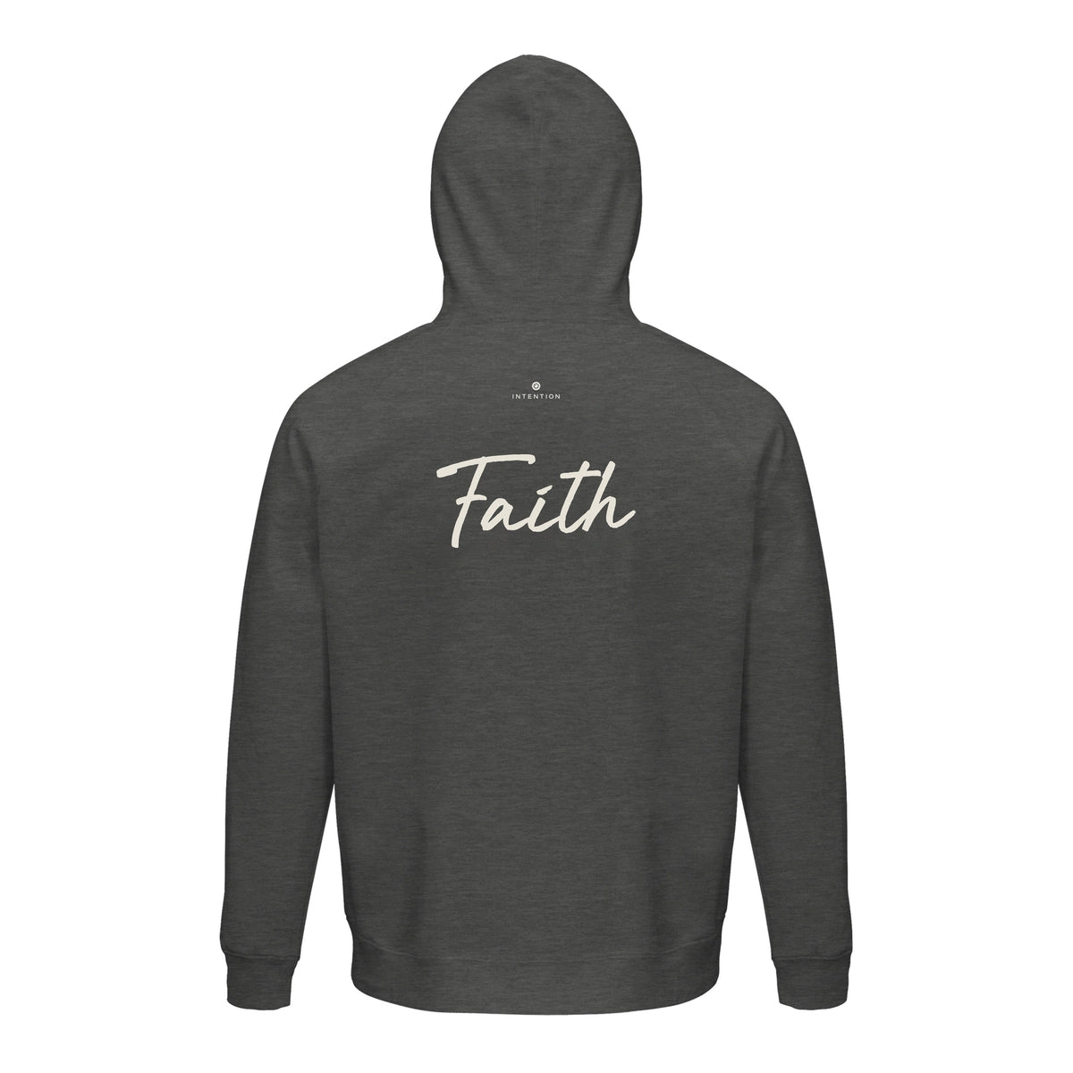 Faith - "The Unwritten Path" Hoodie Grey Melange 2