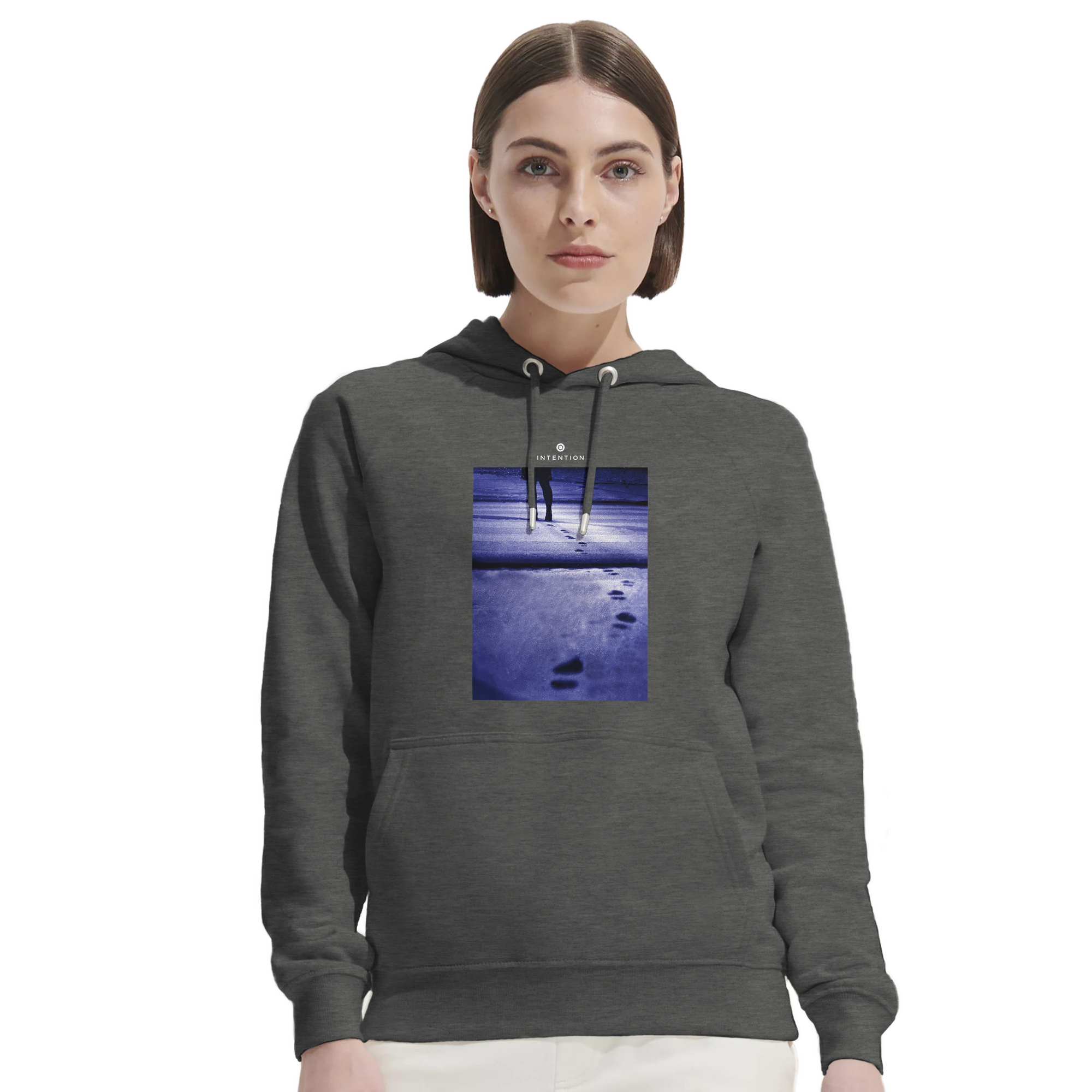 Faith - "The Unwritten Path" Hoodie Grey Melange XS 5