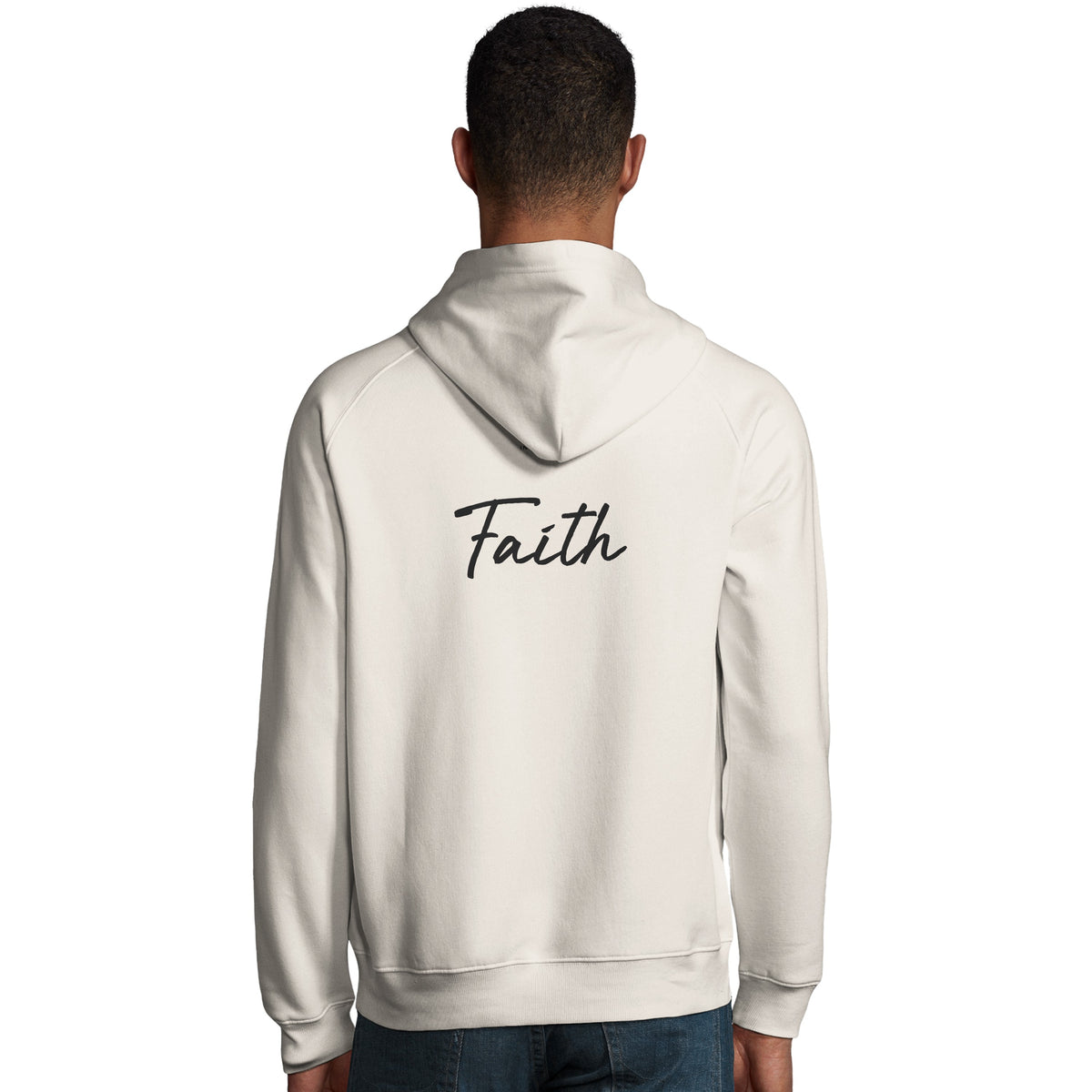 Faith - "The Unwritten Path" Hoodie Off White 4
