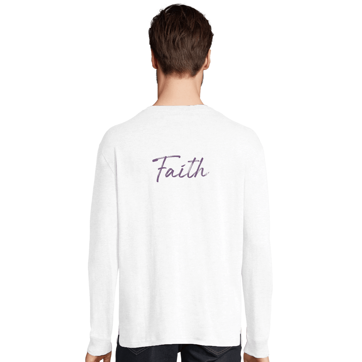 Faith - "The Unwritten Path" Long sleeve White 4