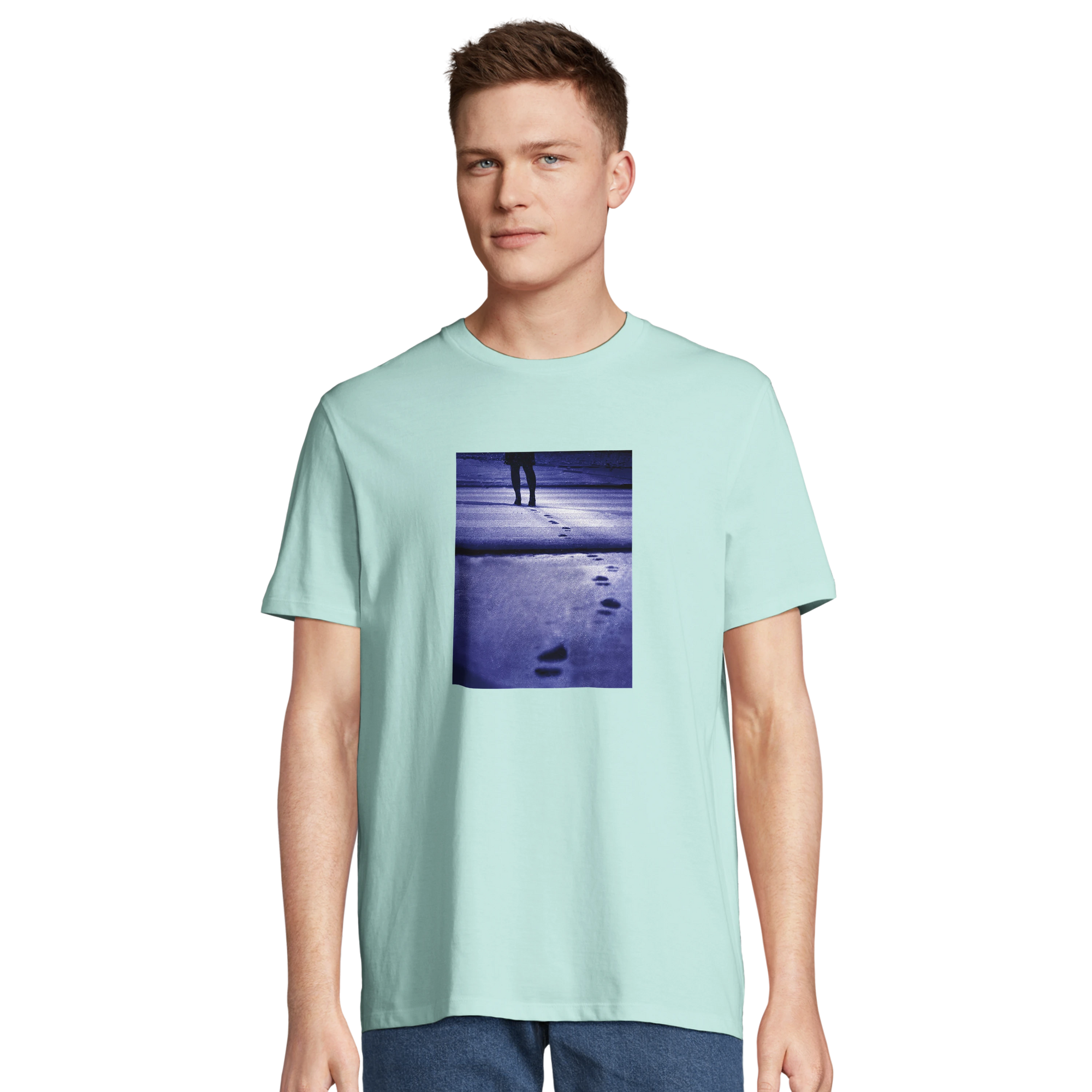 Faith - "The Unwritten Path" T-shirt arctic blue 4