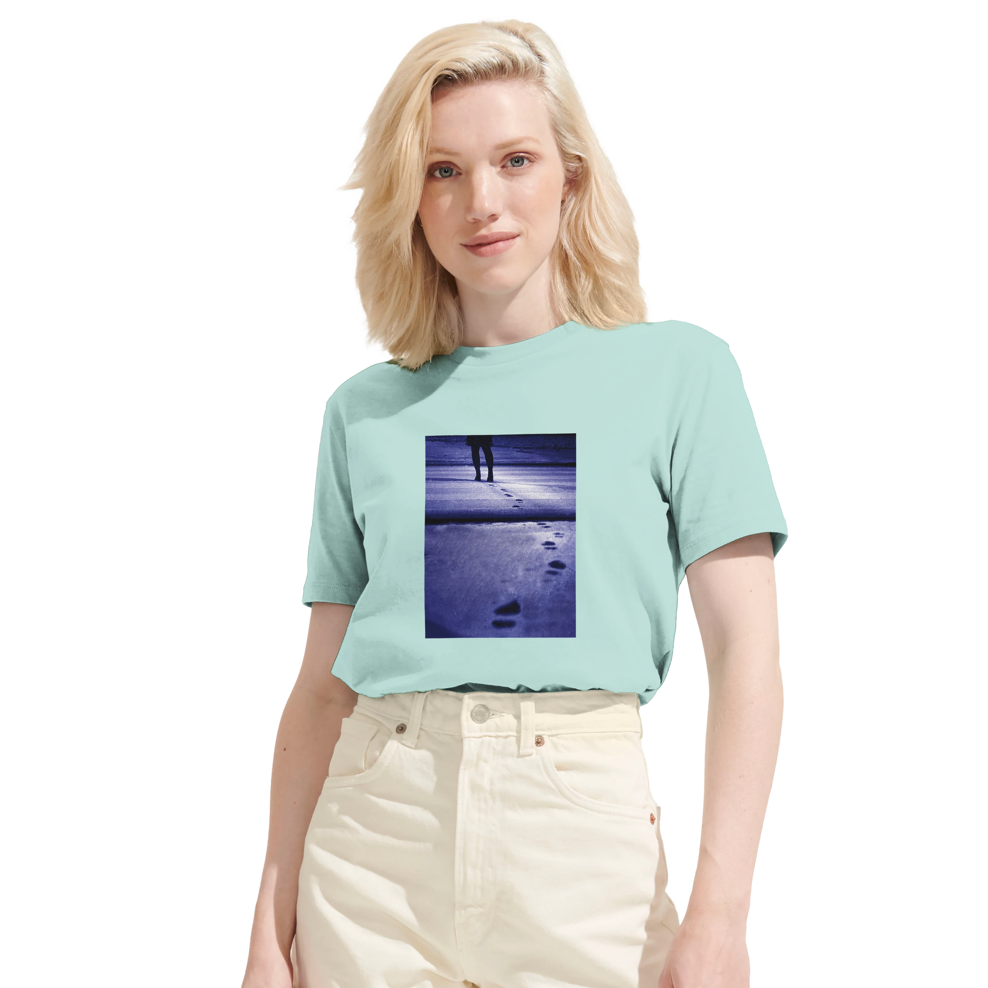 Faith - "The Unwritten Path" T-shirt arctic blue 6