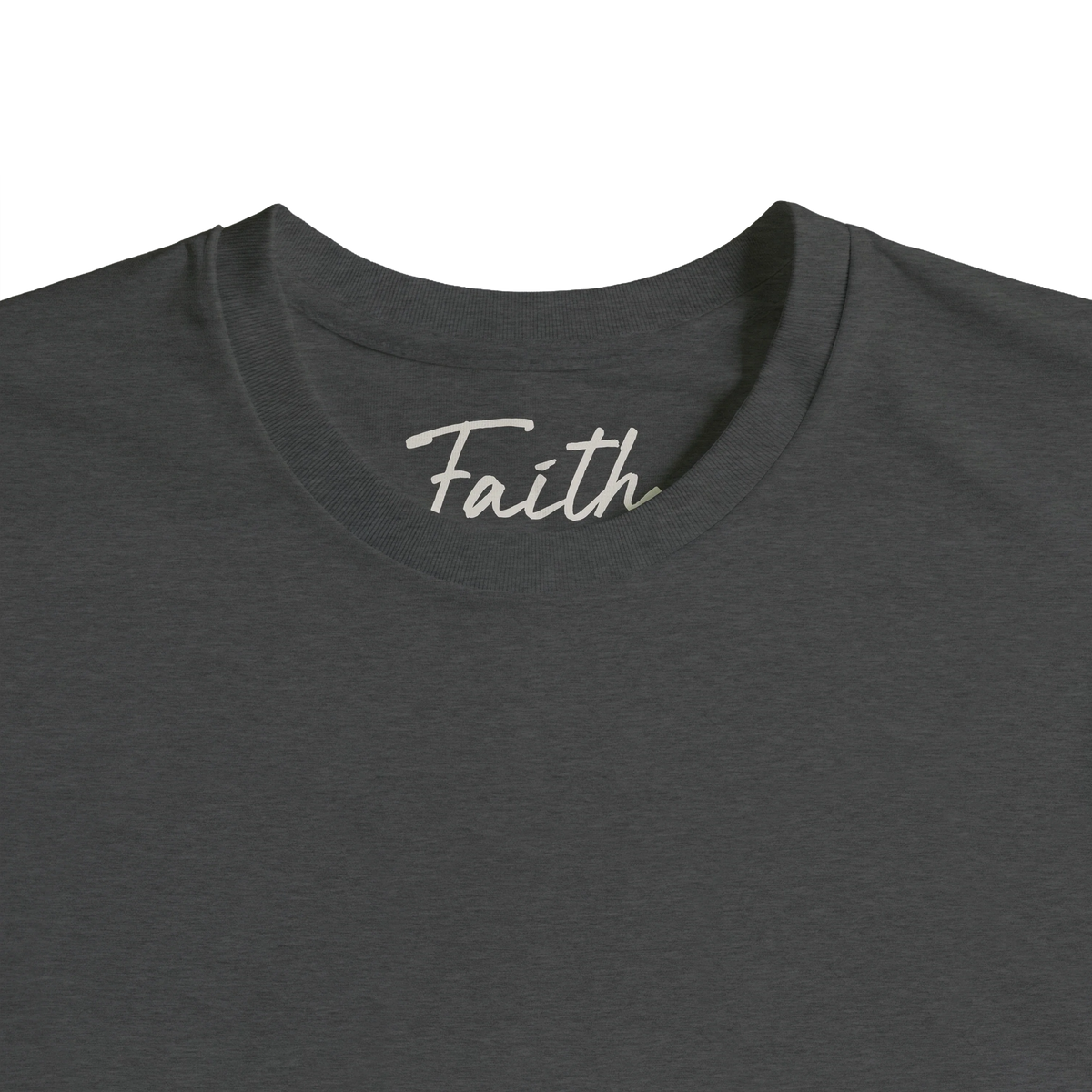 Faith - "The Unwritten Path" T-shirt Grey Melange 2