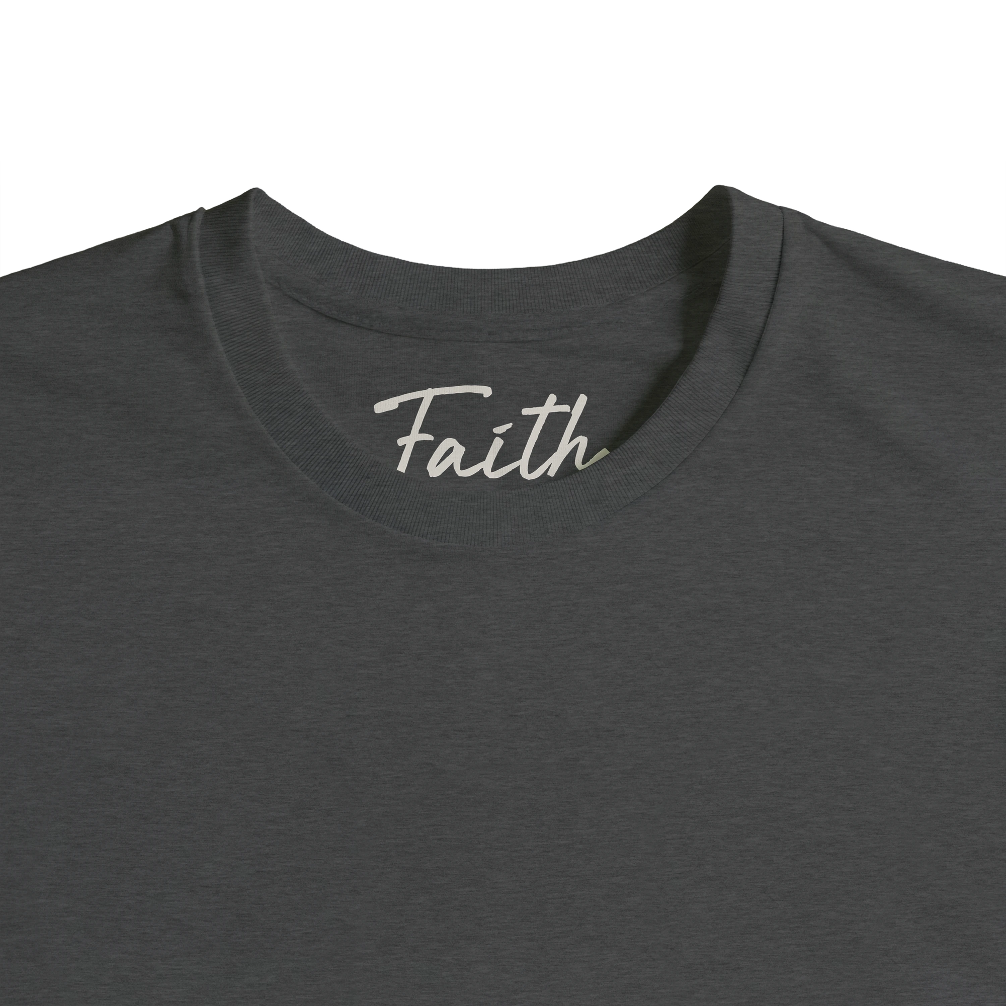 Faith - "The Unwritten Path" T-shirt Grey Melange 2