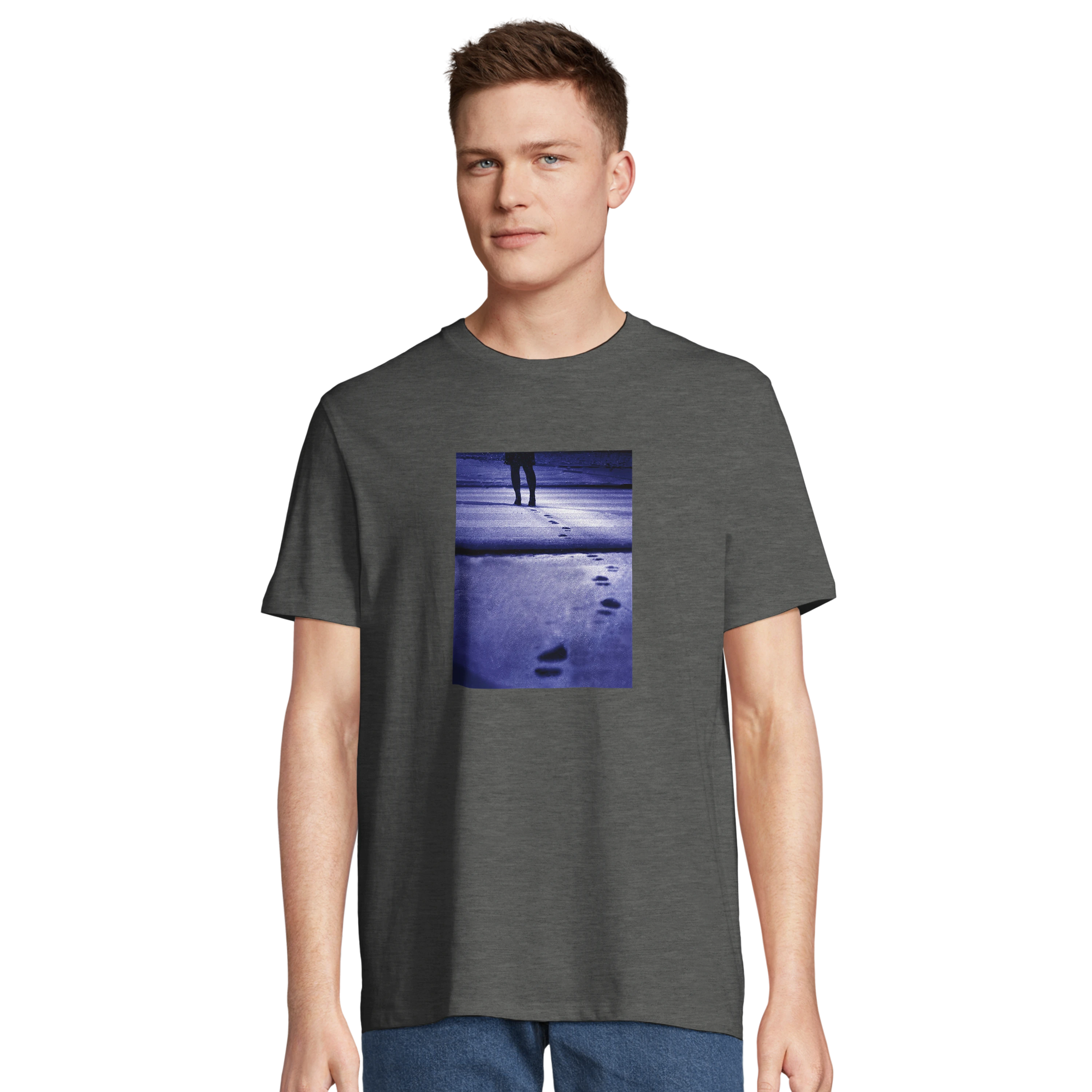 Faith - "The Unwritten Path" T-shirt Grey Melange 4