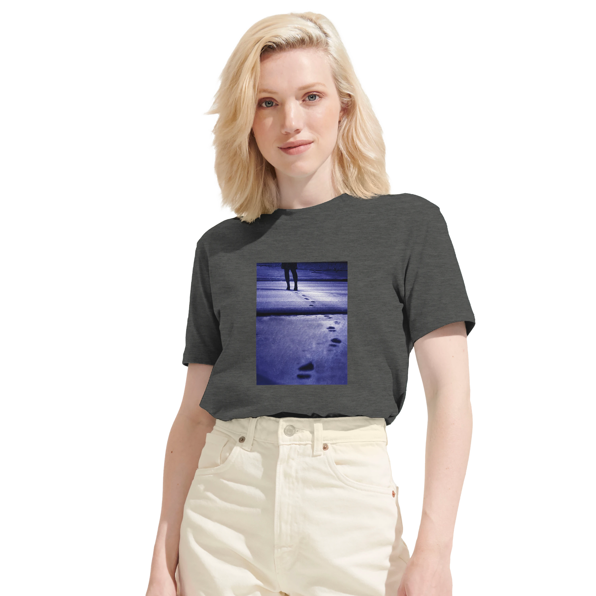 Faith - "The Unwritten Path" T-shirt Grey Melange 6