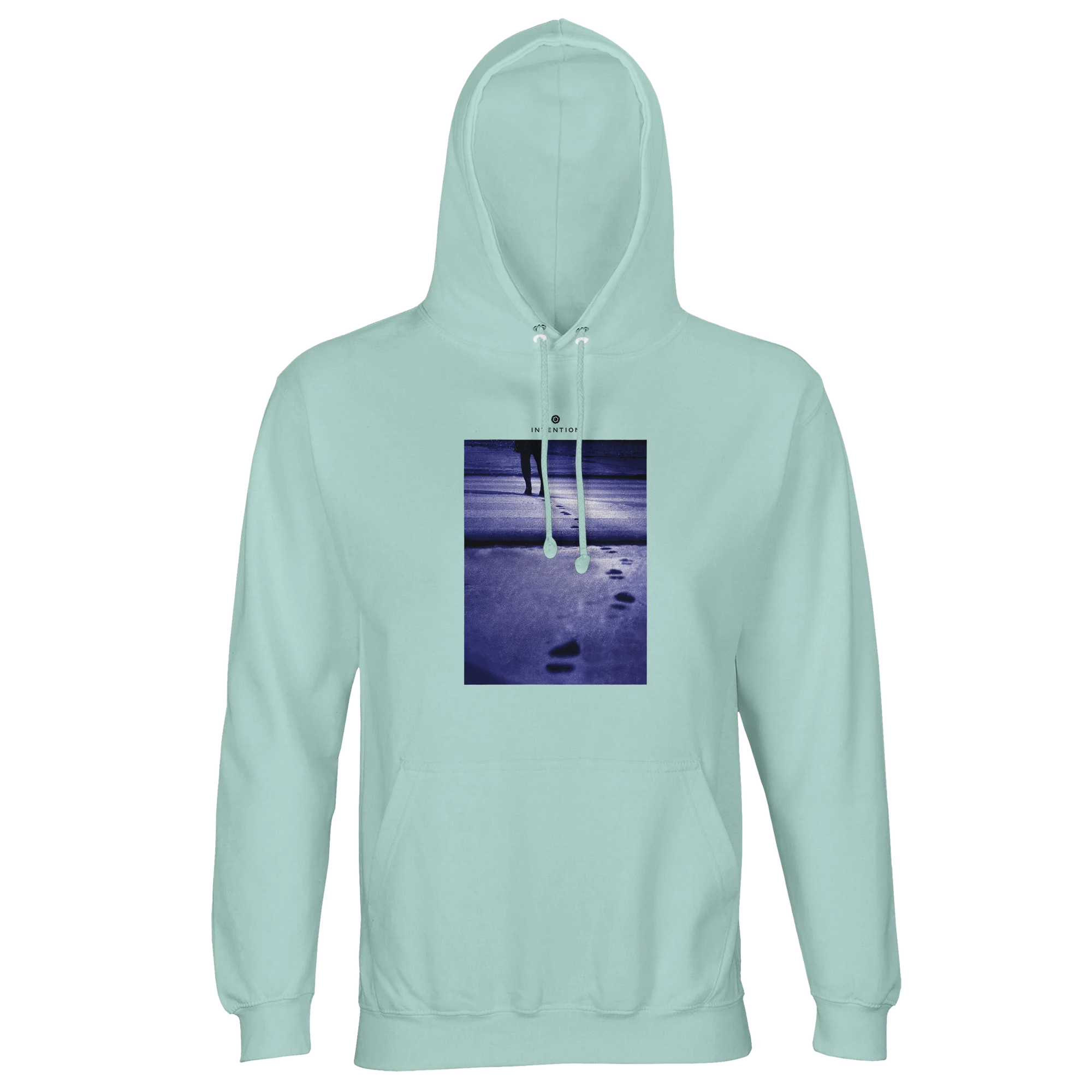 Faith - "The Unwritten Path" Hoodie arctic blue 1