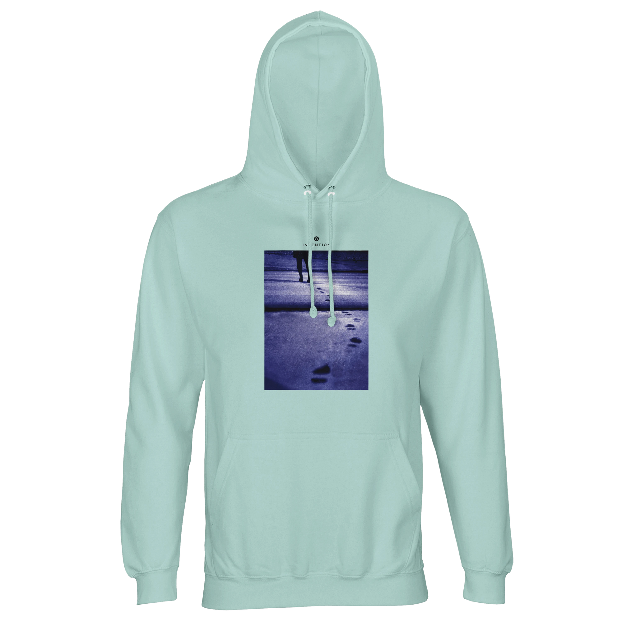Faith - "The Unwritten Path" Hoodie arctic blue 1