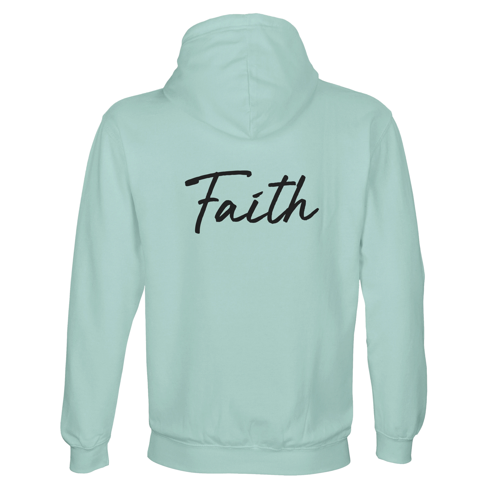 Faith - "The Unwritten Path" Hoodie arctic blue 2