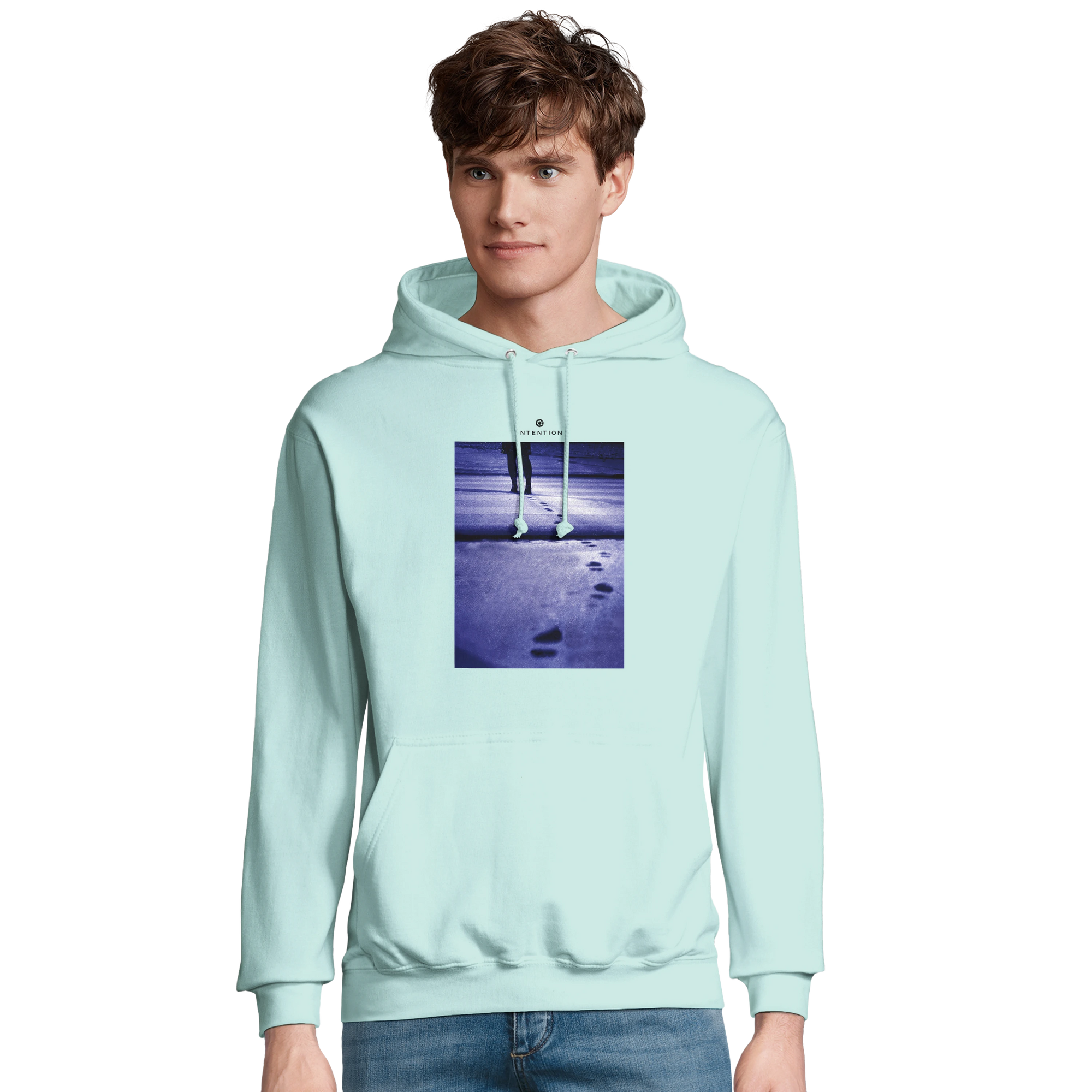 Faith - "The Unwritten Path" Hoodie arctic blue 3