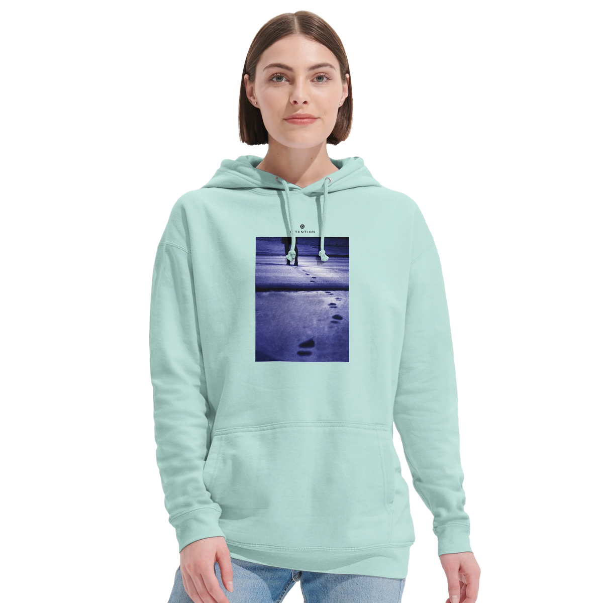 Faith - "The Unwritten Path" Hoodie arctic blue 5