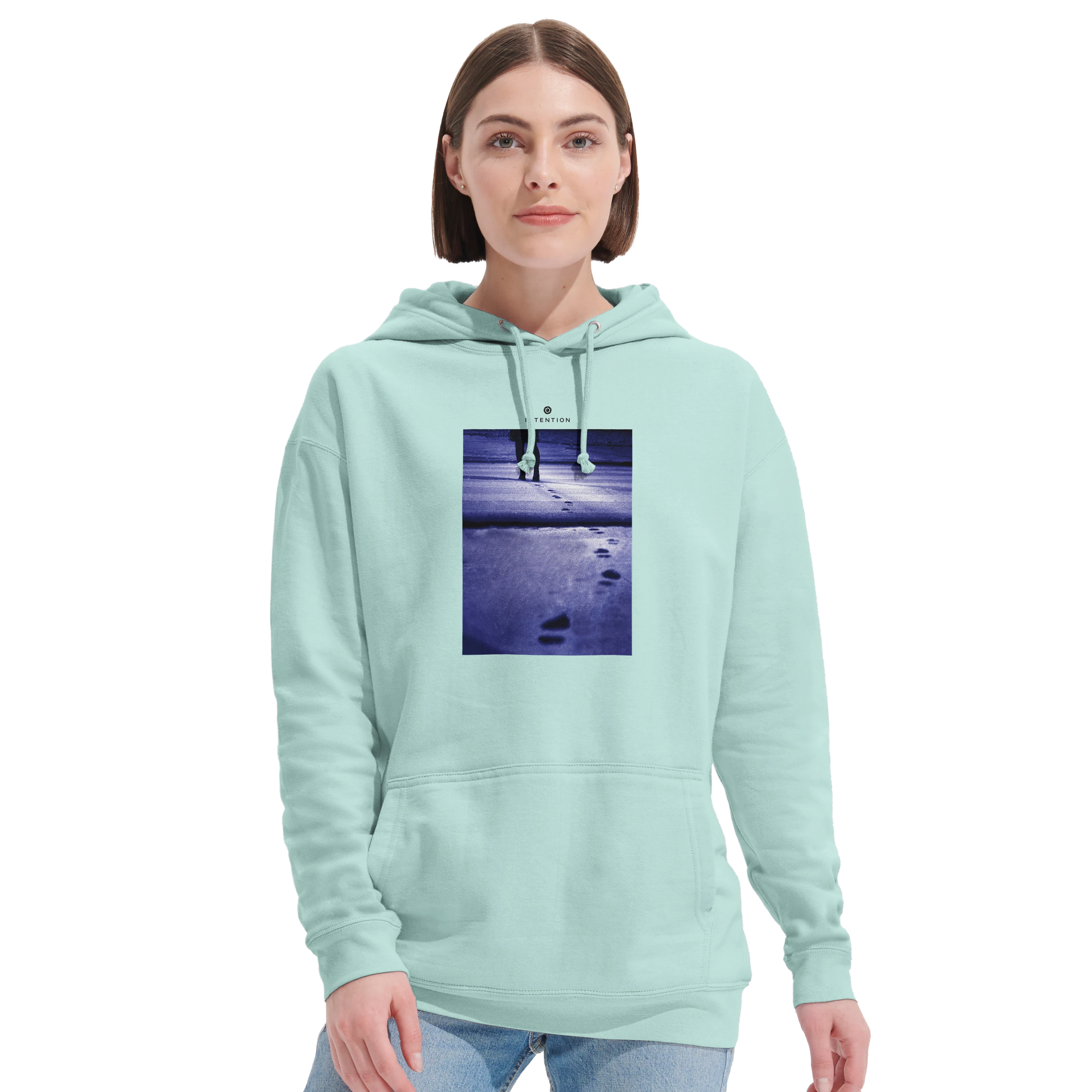 Faith - "The Unwritten Path" Hoodie arctic blue 5