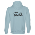Faith - "The Unwritten Path" Hoodie creamy blue 2