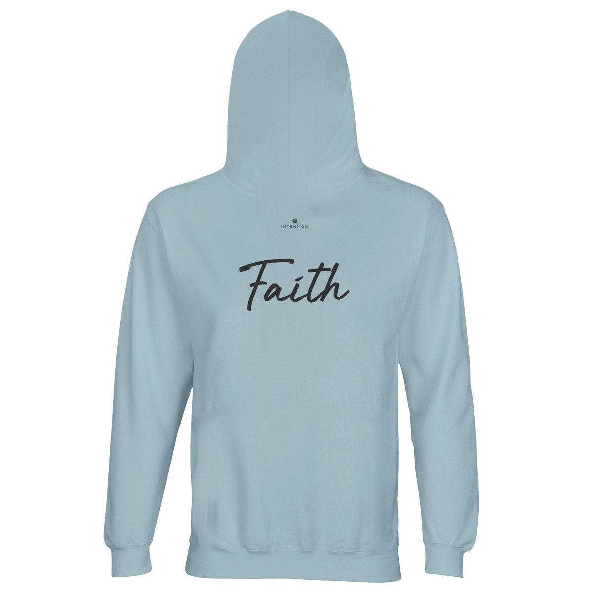 Faith - "The Unwritten Path" Hoodie creamy blue 3