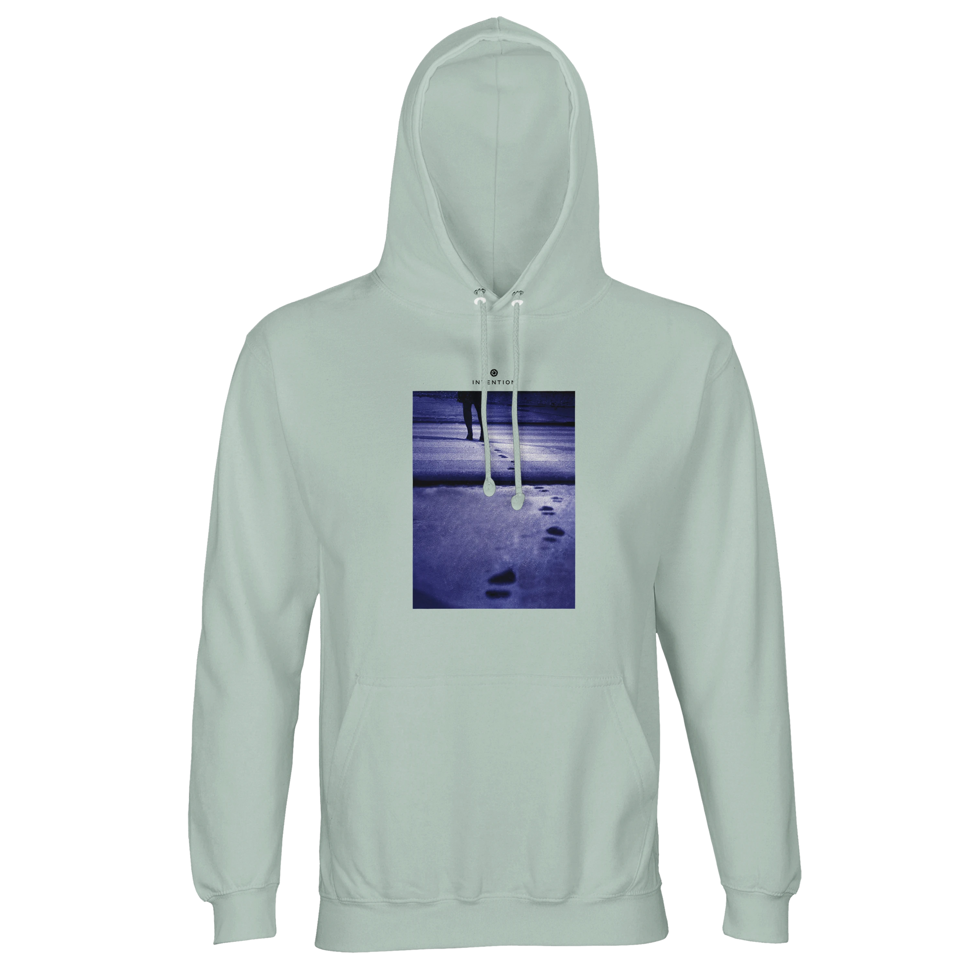 Faith - "The Unwritten Path" Hoodie creamy green 1