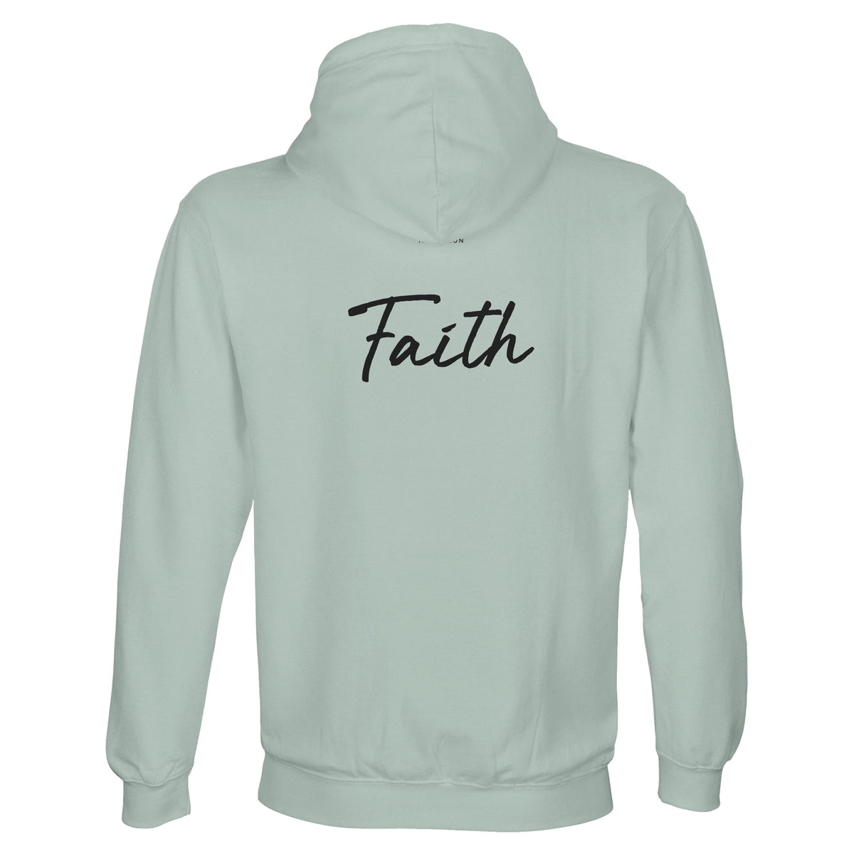 Faith - "The Unwritten Path" Hoodie creamy green 2