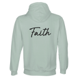 Faith - "The Unwritten Path" Hoodie creamy green 2