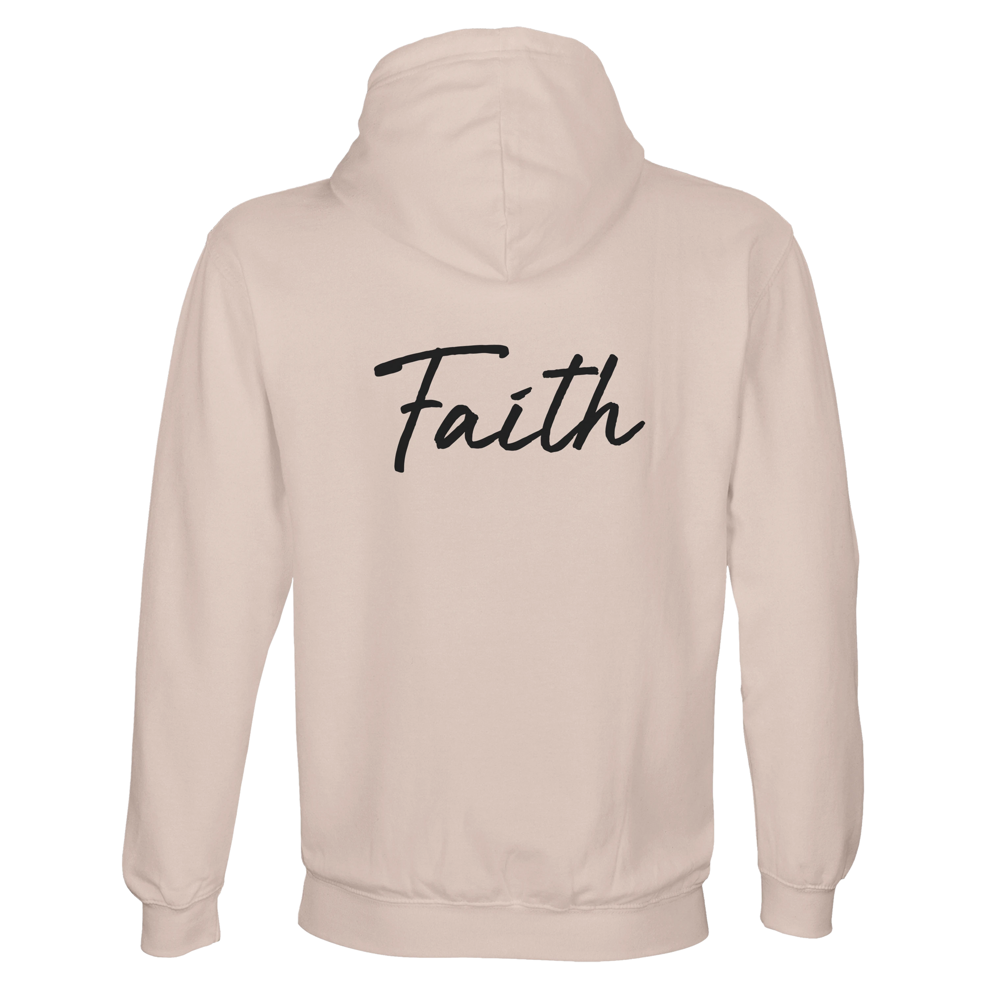 Faith - "The Unwritten Path" Hoodie creamy pink 2