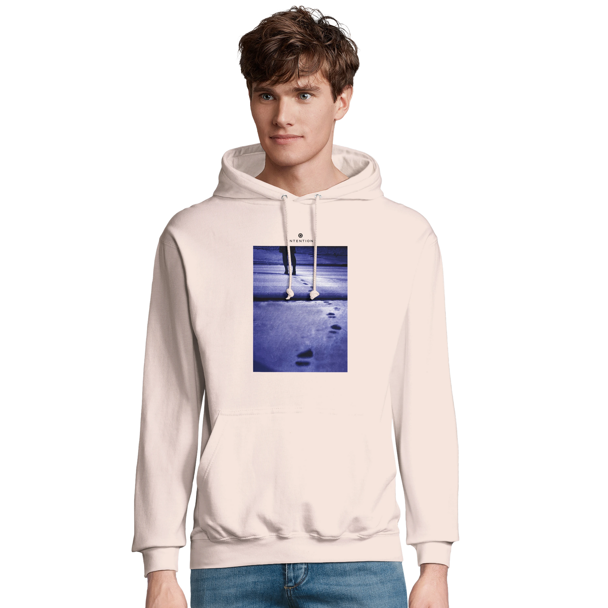 Faith - "The Unwritten Path" Hoodie creamy pink 3