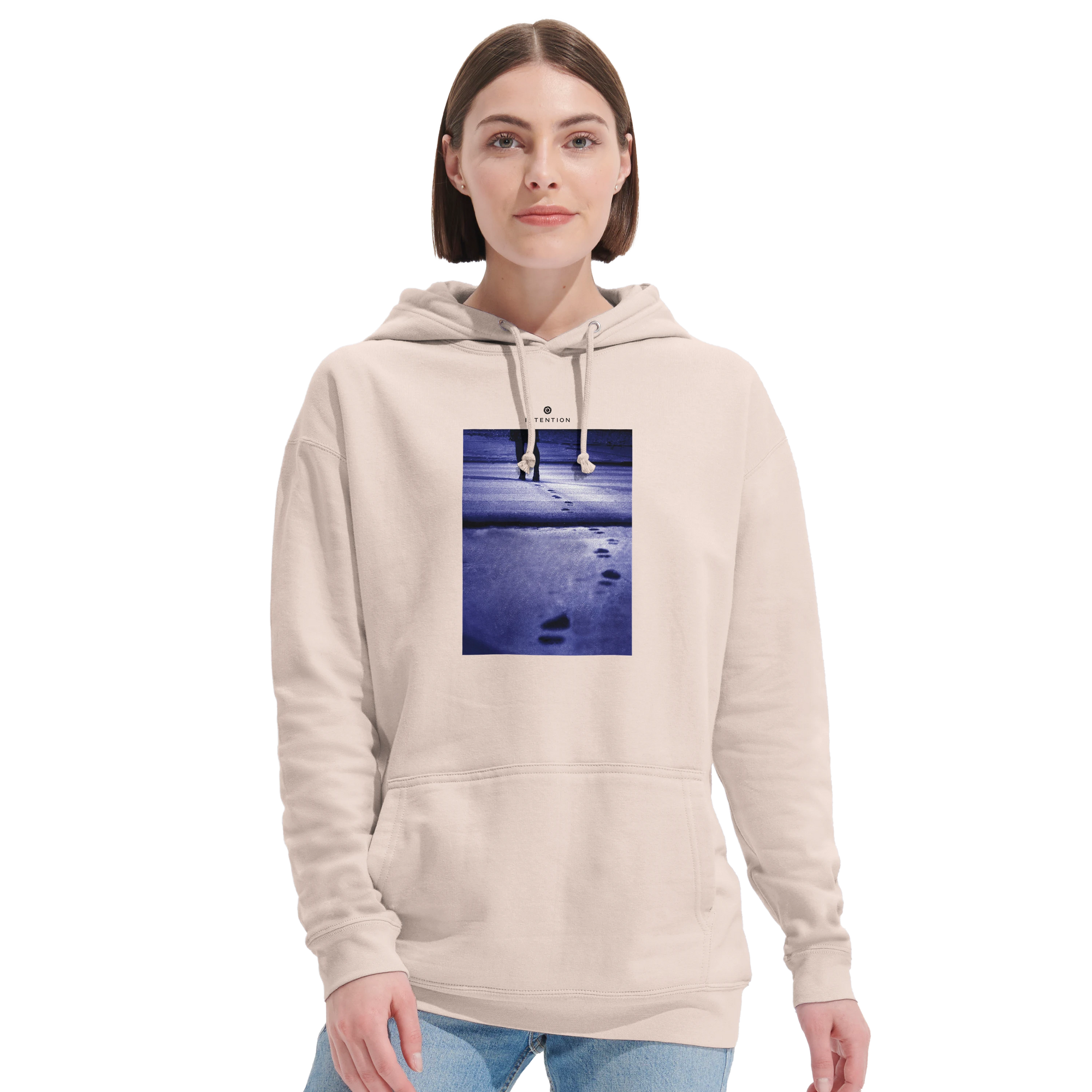Faith - "The Unwritten Path" Hoodie creamy pink 5