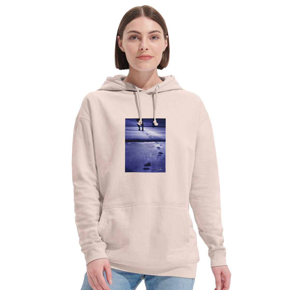 Faith - "The Unwritten Path" Hoodie creamy pink 6