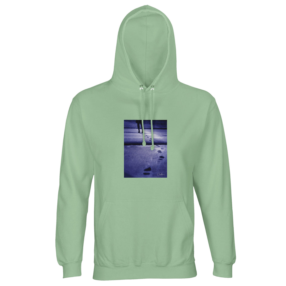 Faith - "The Unwritten Path" Hoodie frozen green 1