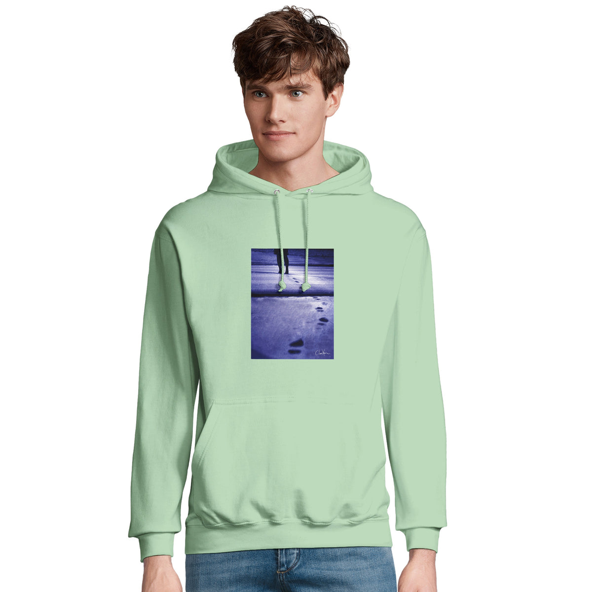 Faith - "The Unwritten Path" Hoodie frozen green 4