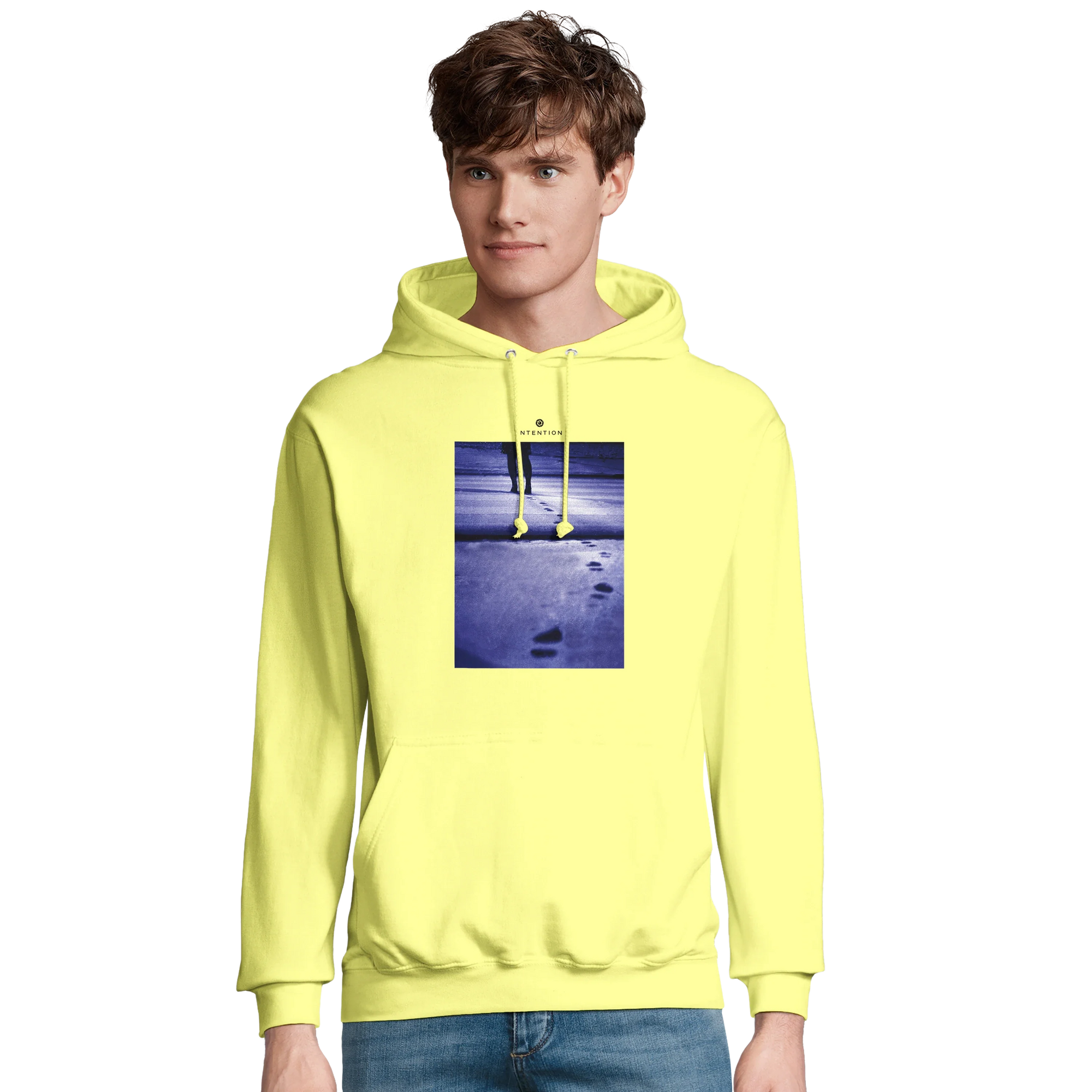 Faith - "The Unwritten Path" Hoodie Light Yellow 3